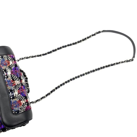 Chanel 2017 Classic Tweed Multicolor Shoulder Bag - Picture 10 of 10